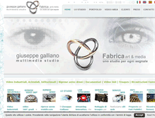 Tablet Screenshot of giuseppegalliano.com